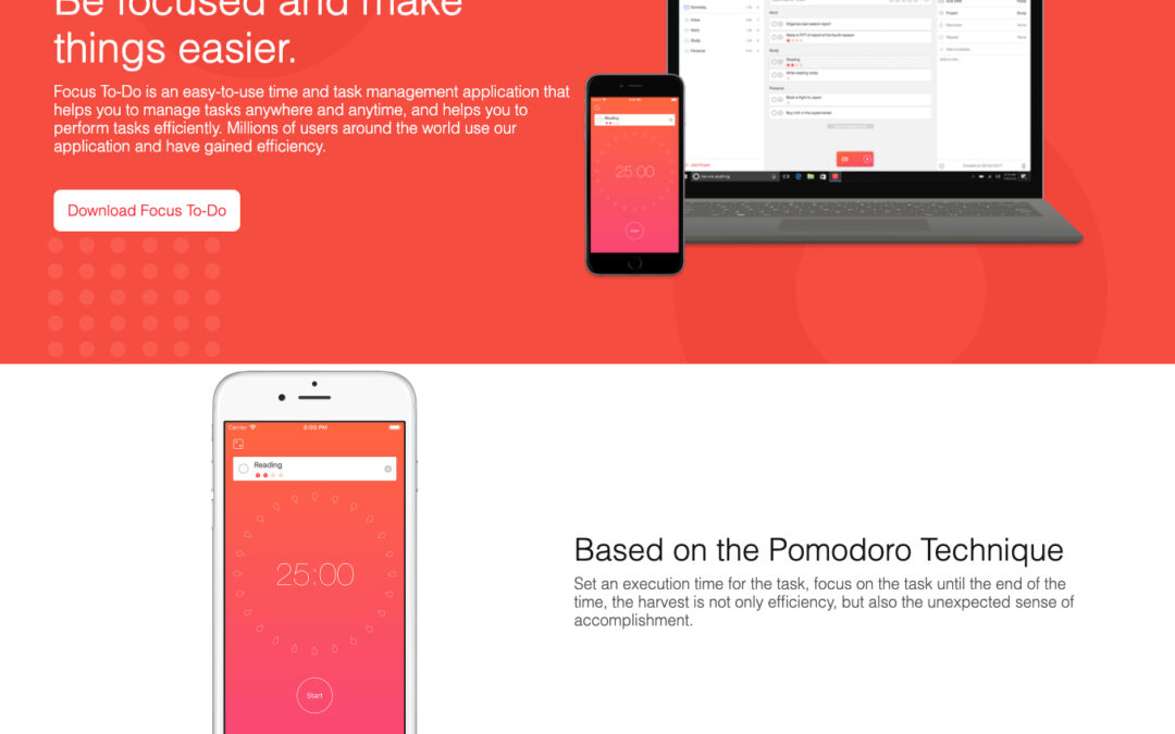 Focus To-Do, aplicación para gestionar nuestro tiempo